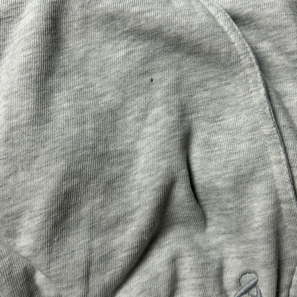 Lou & Grey Women's Gray Hoodie Medium Casual Drawstring Pullover - Picture 10 of 11